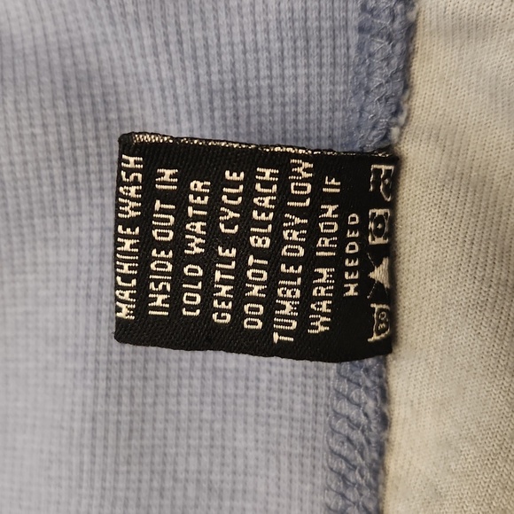 Vintage 90s Y2K BCBGMaxazria Rhinestone Velour Zip Up Hooded Track Jacket Blue - Picture 16 of 16